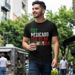 Ik ben Mexicaan, dat is mijn vlag T-shirt