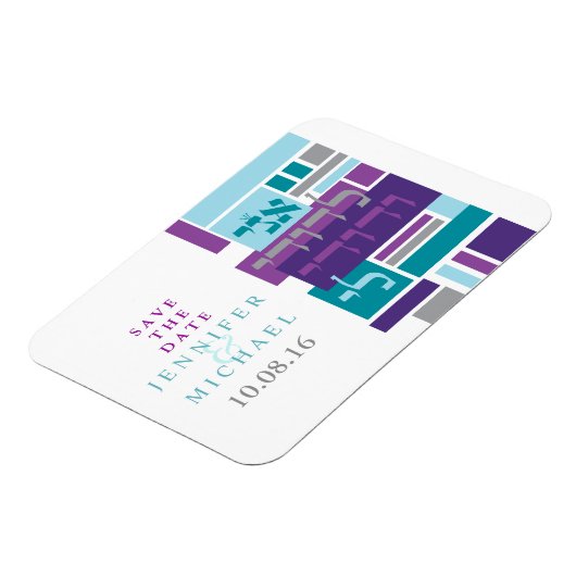 IK BEN MIJN BELOVED Weddenschap om de Datum Magnet Magneet (Linkerzijde)