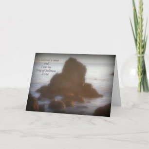 IK BEN MIJN BELOVEN EN MIJN GEMISTEERD IS MINE HEA KAART