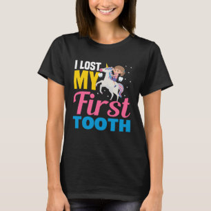 Ik Ben Mijn Eerste Tand Kwijt Eenhoorn Tand Fee M T-shirt