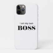 Ik ben mijn eigen baas! Case-Mate iPhone case (Achterkant)