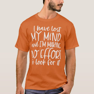 Ik ben mijn geest kwijtgeraakt en Ix27m doet geen T-shirt