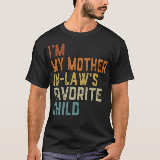 IK Ben Mijn Schoonmoeders Favoriete Kind Grappig T-shirt