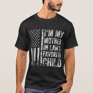 IK Ben Mijn Schoonmoeders Favoriete Kind Grappige T-shirt