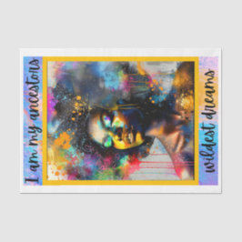 Ik ben mijn voorouders, wilde dromen tissuepapier