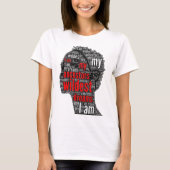 Ik ben mijn voorouders Wildest Dreams Black Girl M T-shirt (Voorkant)