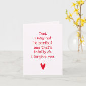 Ik ben misschien niet perfect...  Grappig Citaat V Kaart (Gele Bloem)