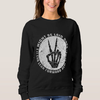 Ik ben misschien ontspannen, maar ik kan echt naar trui