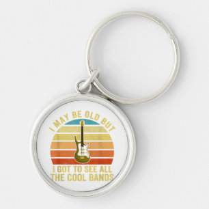 Ik ben misschien oud, maar ik moet alle koele band sleutelhanger