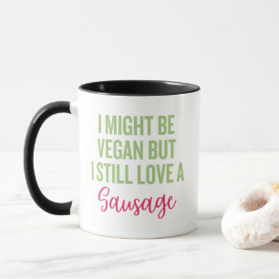 Ik ben misschien veganist, maar ik hou nog steeds  mok