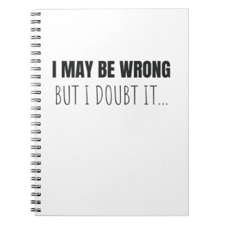 Ik ben misschien verkeerd, maar ik betwijfel of he notitieboek