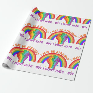Ik ben misschien wel recht, maar ik haat geen lGBT Cadeaupapier