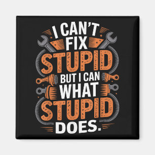 Ik ben monteur, ik kan stud niet repareren, maar k magneet