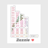 IK BEN MOOI STICKER (Vel)