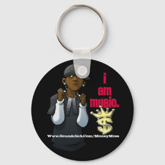 IK BEN MUZIEK SLEUTELHANGER