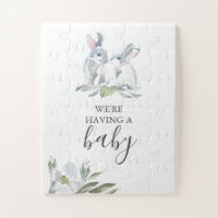 Ik ben 'n Zwangere Baby aankondiging