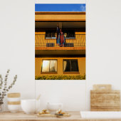 "Ik ben naar de bergtop geweest" Poster (Keuken)