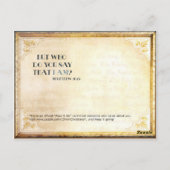 Ik ben Names van Christus Briefkaart (Achterkant)