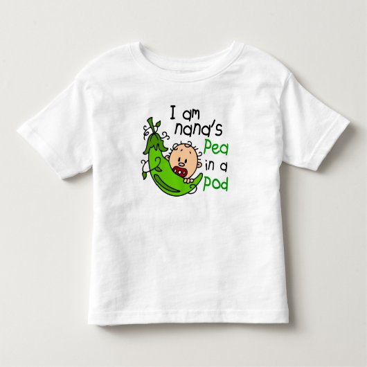 Ik ben Nana's erwt in een pod 1 Kinder Shirts (Voorkant)