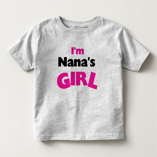 Ik ben Nana's meisje Kinder Shirts (Voorkant)