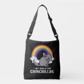 Ik ben net als Chinchillas Cute Pet Crossbody Tas (Voorkant)