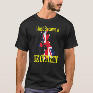 Ik ben net een Brits Burger geworden  Nieuwe Brits T-shirt
