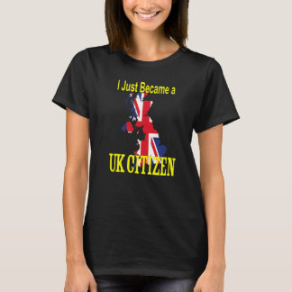 Ik ben net een Brits Burger geworden  Nieuwe Brits T-shirt