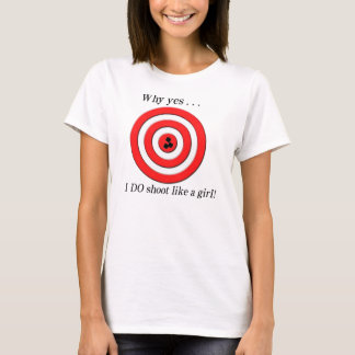 Ik ben net een meisje. t-shirt