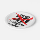 Ik ben niet 30 papieren bordje (Gekanteld)