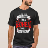 Ik ben niet aan het schreeuwen... t-shirt (Voorkant)