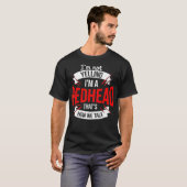 Ik ben niet aan het schreeuwen... t-shirt (Voorkant volledig)