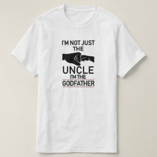 Ik ben niet alleen de oom die ik de godfather prom t-shirt