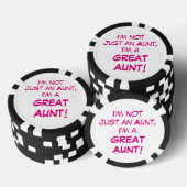 Ik ben niet alleen een tante, ik ben een geweldige poker chips (Opstapeling)