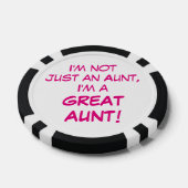 Ik ben niet alleen een tante, ik ben een geweldige poker chips (Enkel)