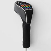 Ik ben niet alleen Geweldige dat ik ook homo ben,  Golfheadcover (Schuin)