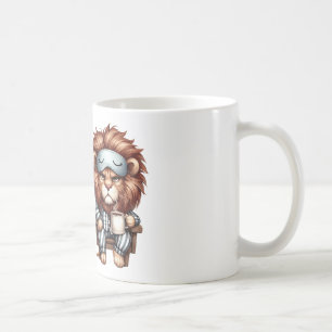 "Ik ben niet altijd chagrijnig, soms slaap ik" Koffiemok