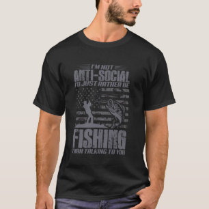 Ik ben niet anti-sociaal, ik ga liever vissen dan t-shirt