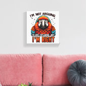 Ik ben niet bang canvas afdruk (Insitu (Woonkamer))