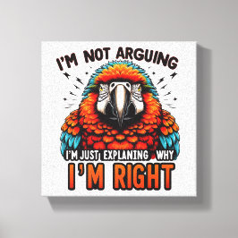 Ik ben niet bang canvas afdruk