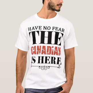 Ik ben niet bang dat het canadese T-shirt hier is.