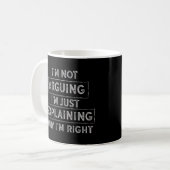 Ik ben niet bang dat ik gewoon uitleggen waarom ik koffiemok (Voorkant links)