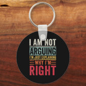 Ik ben niet bang dat ik gewoon uitleggen waarom ik sleutelhanger (Voorkant)