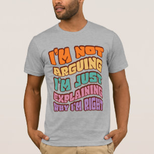 Ik ben niet bang dat ik gewoon uitleggen waarom ik t-shirt
