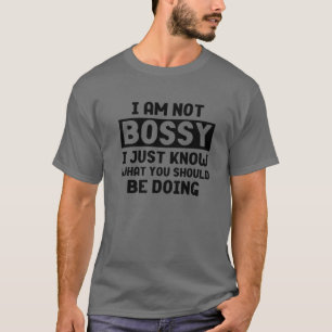 Ik ben niet bang dat ik weet wat je moet doen t-shirt