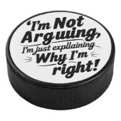 Ik ben niet bang, ik leg gewoon uit waarom ik geli hockey puck (3/4)