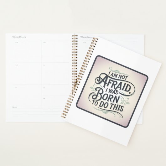 Ik ben niet bang voor de planner (Display)