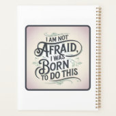 Ik ben niet bang voor de planner (Achterkant)