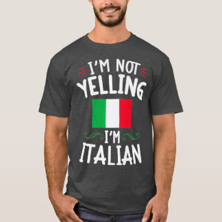Ik ben niet blij met de Italiaanse familie van gra T-shirt