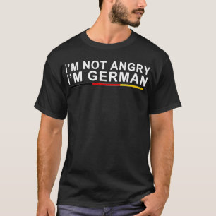 Ik ben niet boos dat ik Duits ben T-shirt