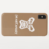 Ik ben niet boos, de aap Case-Mate iPhone case (Achterkant (horizontaal))